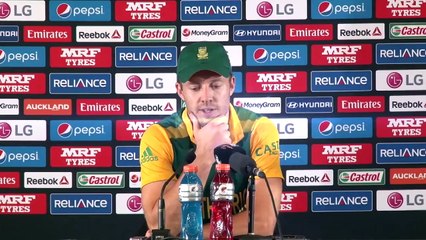 2015 WC SA vs PAK De Villiers on losing thriller to Pakistan