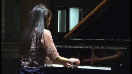 Napoli - La pianista Ludovica De Bernardo a "Federimusica" (07.03.15)