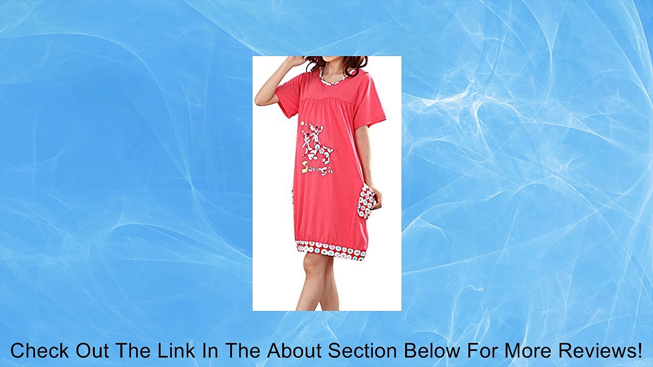 MTRNTY Women's Maternity Soft Comfortable Breast Feeding Sleepwear Giraffe 518 Review