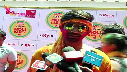 Hot Rakhi Sawant @ Zoom Holi Party 2015