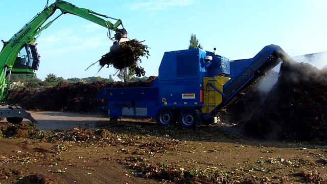 Broyeur affineur Husmann HFG-5 déchets verts