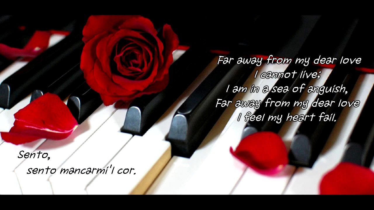 Sumi Jo.조수미 - Lungi dal caro bene - by G.Sarti / lyrics