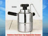 Stainless Steel Stove Top Cappuccino Steamer