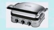 Cuisinart Griddler 13.5 In. X 11.5 In. X 7.2 In. Brushed Ss