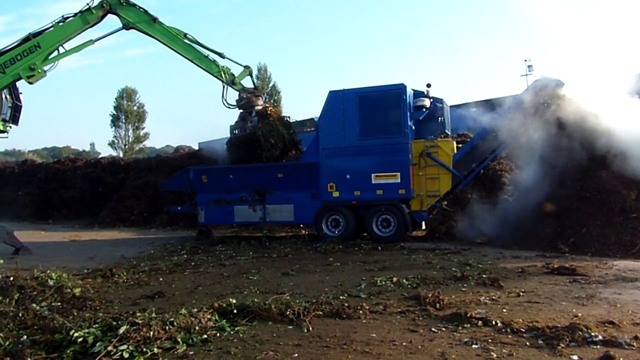 Broyeur rapide affineur Husmann HFG-5 déchets verts