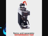 BUNN 12-Cup Two-Station Commercial Pour-O-Matic Coffee Brewer Stainless Steel Black (VP17-2BLK)