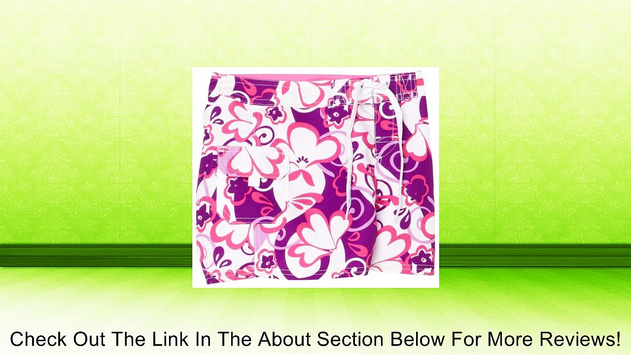 Kanu Surf Big Girls'  Gumdrop Boardshorts, Blue, Medium (8/10) Review