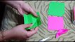 Handmade Craft Ideas - Origami Flowers Folding - Tutorial .