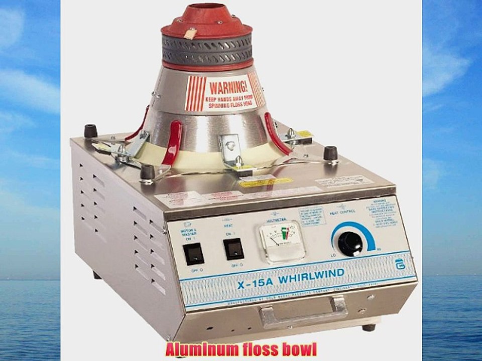 Gold Medal X-15 Whirlwind 3015A Floss Cotton Candy Machine 120 Volt