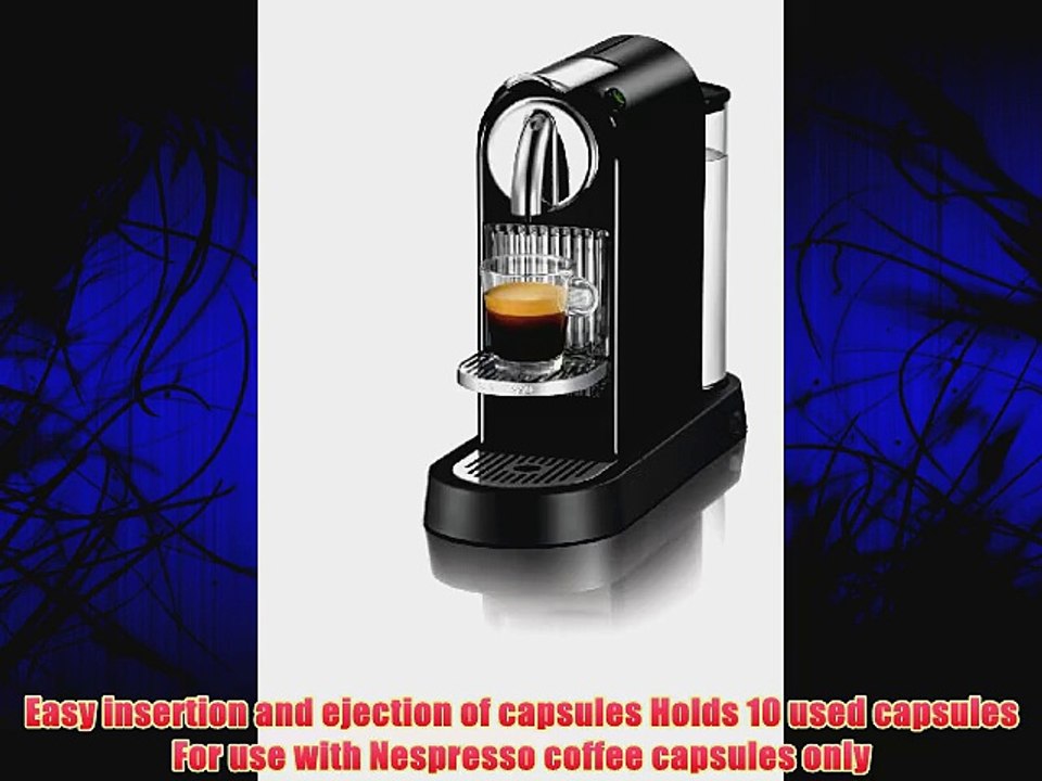 Nespresso D111-US-BK-NE1 Citiz Espresso Maker Black