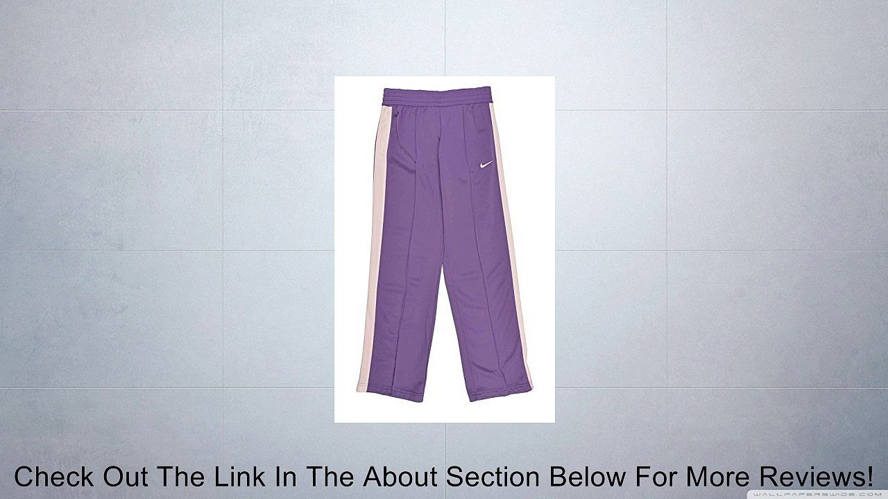 Nike Girls' (8-20) Sportswear Training Track Pants-Purple Review