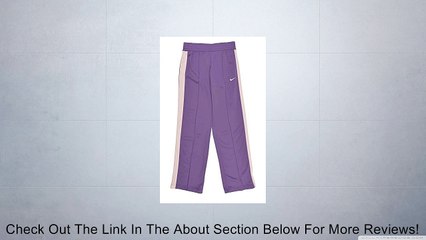 Nike Girls' (8-20) Sportswear Training Track Pants-Purple Review
