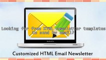Email Newsletter Templates: HTML