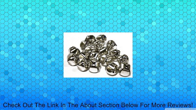 100pcs Kraft Jingle Bells Value Bulk Jingle Bells Decorative Supplies, (10mm Mix color) Review