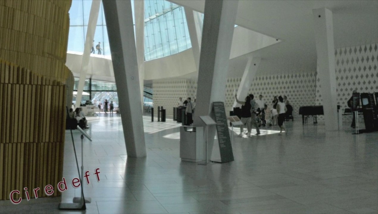 3/3 Tourisme en Norvège Visitez Oslo L'opéra -- Tourism in Norway Visit Oslo Opera house -- Tourismus in Norwegen Besuchen Sie Oslo Opernhaus -- Turisme i Norge Besøk Oslo Operahuset