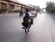 Boy Wheeling Dangerous Stunts on Bike with his cute and beautyfull Girl Friend - HDEntertainment