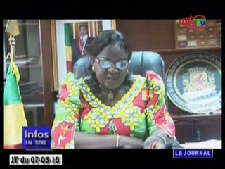 Télé-Congo : Journal du 07 mars 2015 -  Partie