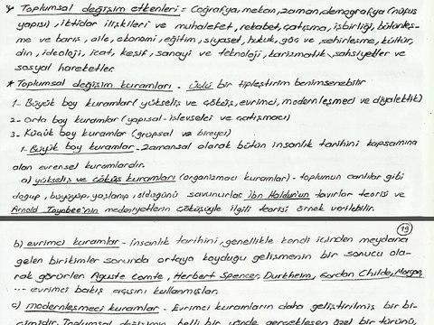 İLH2008 04.Ünite ErolBalcı - DİN SOSYOLOJİSİ Ders Özeti Toplumsal Değişim ve Din