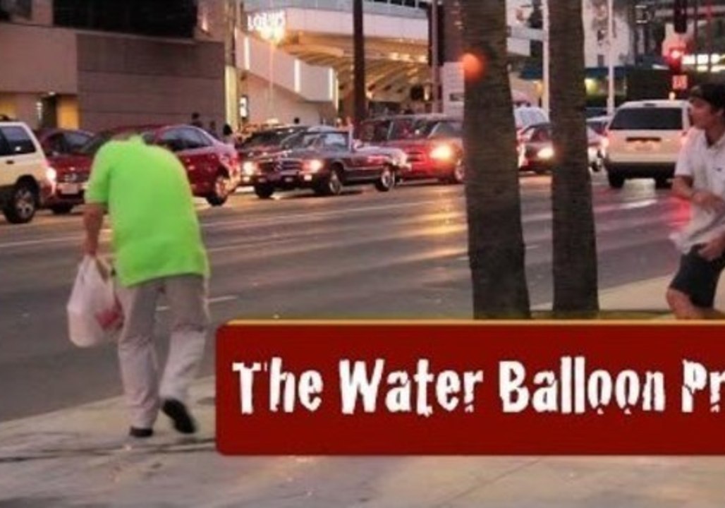 Water Balloon Pranksters Cause Mischief