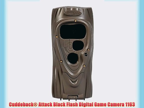 Cuddeback? Attack Black Flash Digital Game Camera 1163