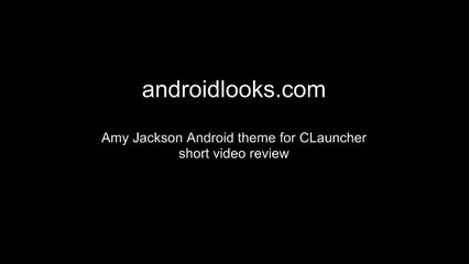 Amy Jackson Theme With Nice Icons For Android Gadget