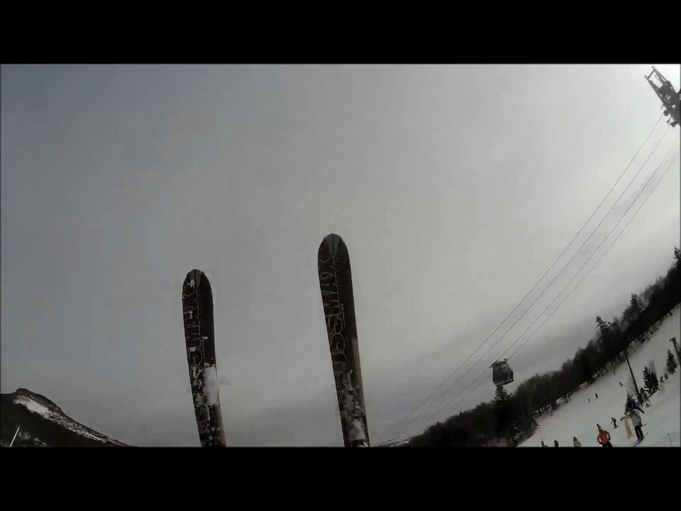 Saut à ski Super-Besse  Backflip