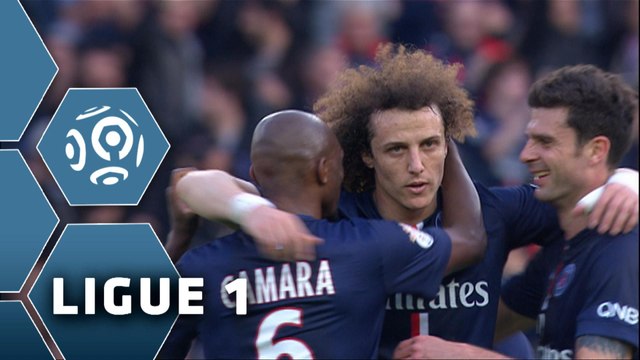 But David LUIZ (44ème) / Paris Saint-Germain - RC Lens (4-1) - (PSG - RCL) / 2014-15