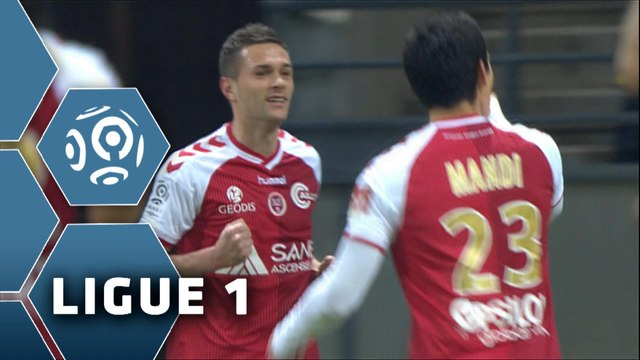 But Grégory BOURILLON (14ème) / Stade de Reims - FC Nantes (3-1) - (SdR - FCN) / 2014-15