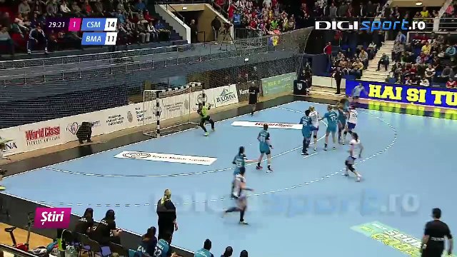 Résumé CSM Bucarest–HCM Baia Mare
