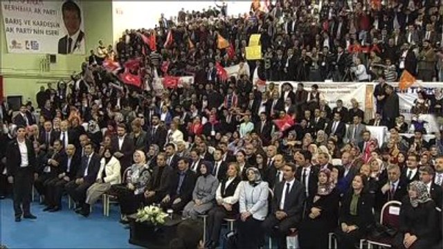Mardin - Başbakan Davutoğlu AK Parti Mardin İl Kadın Kolları Kongresi'nde Konuştu 1