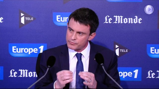 Valls: J'ai peur pour mon pays, qu'il se fracasse contre le FN