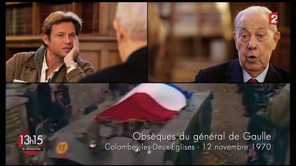 Charles Pasqua : "De Gaulle était Clovis, Charlemagne, Jeanne d'Arc... et Napoléon !"