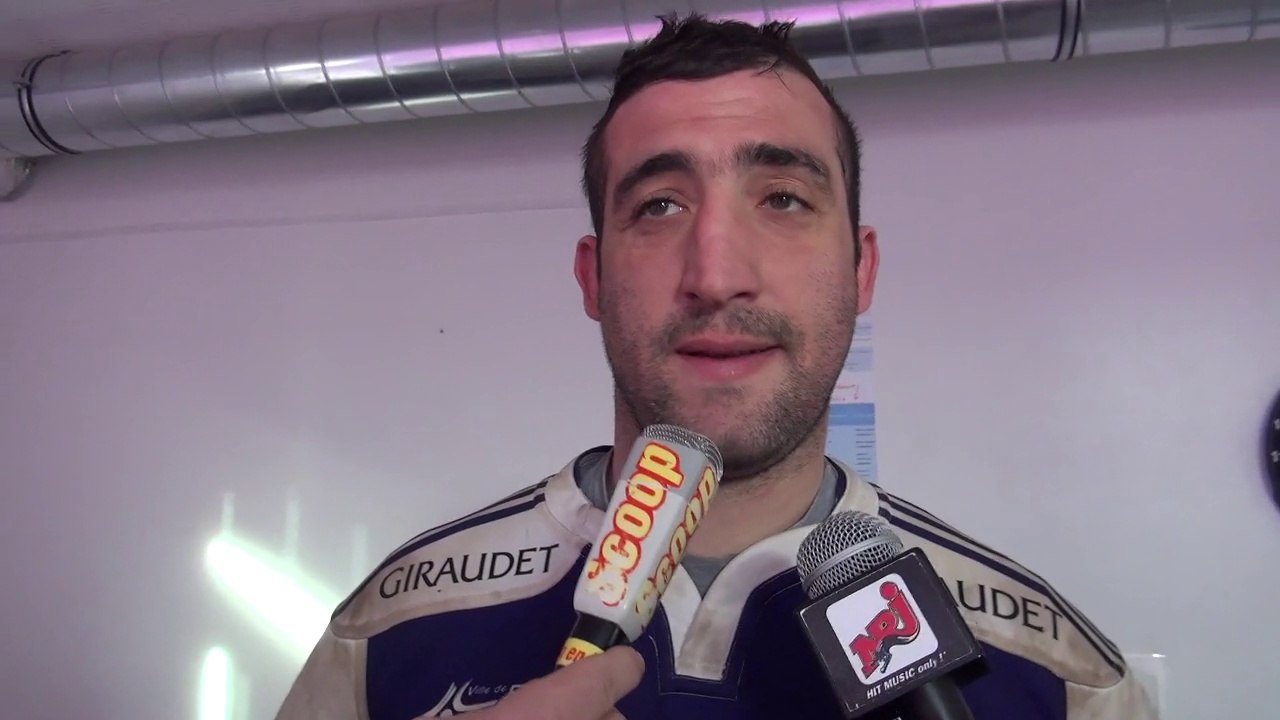 Rugby Fédérale 1 - Greg Garnier réagit après  US Bressane - Aubenas