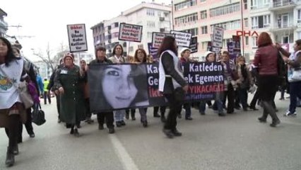 Bursa- Kadın Platformu Kadınlar İçin Yürüdü