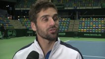 Tennis - Coupe Davis : Clément «Les points seront durs à marquer»