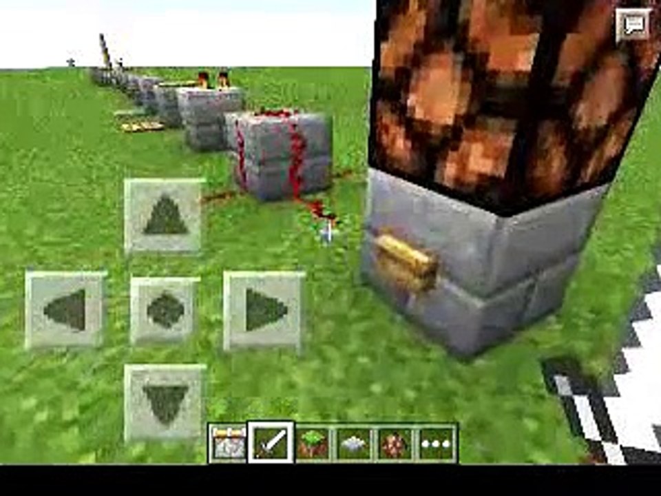 PRIMEIRO VIDEO DO CANAL MOD REDSTONE APK MINECRAFT PE 0.10.5
