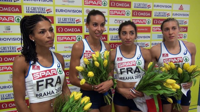Relais féminin 4x400 m : Les Bleues reines d'Europe !