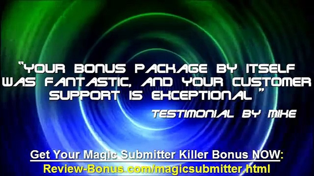 Magic Submitter Bonus, Magic Submitter Best Bonus, bonuses pack