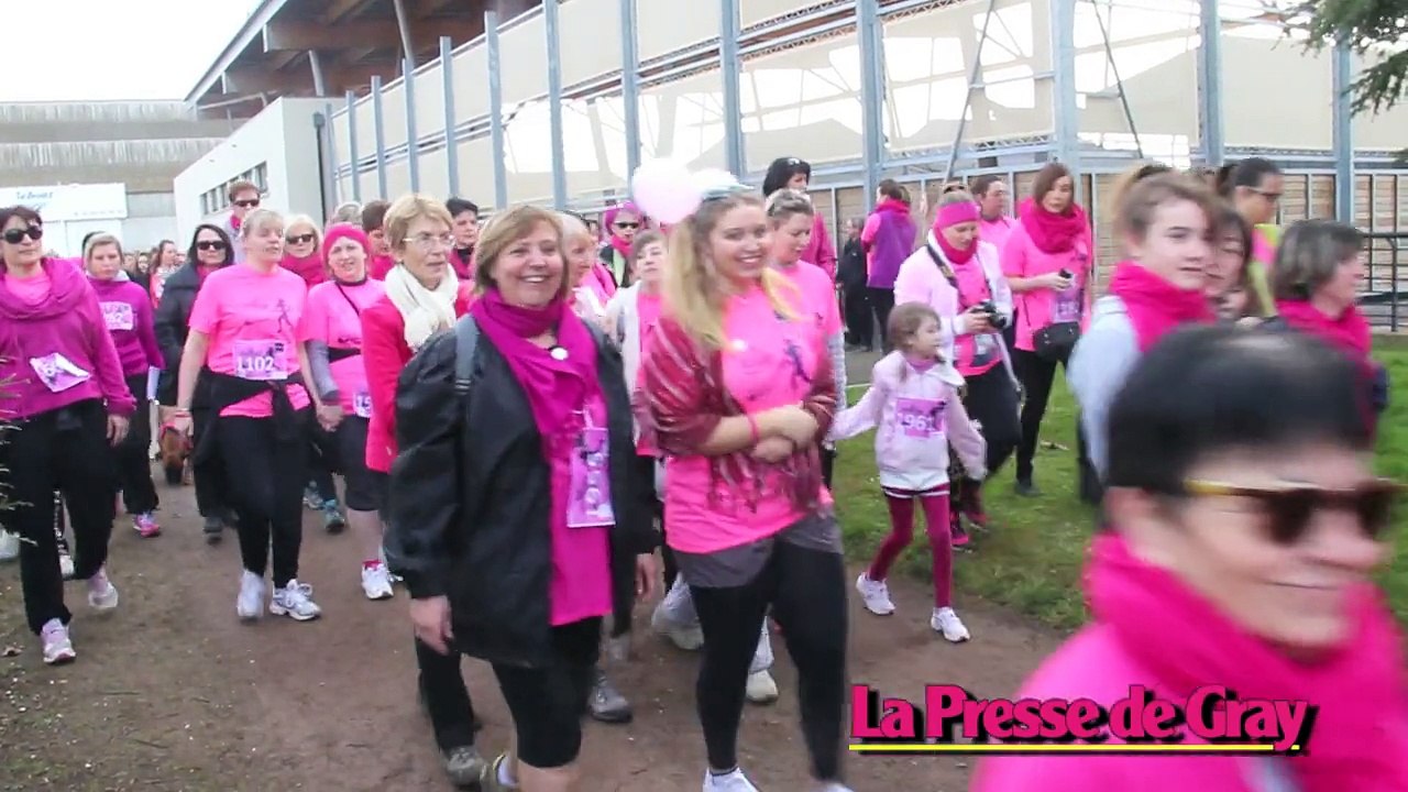 Plus de 3.500 amis du sein à Gray