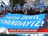 Kadınlar hep birden haykırdı 8 Mart Dünya emekçi kadınlar gününde meydanlar doldu taştı