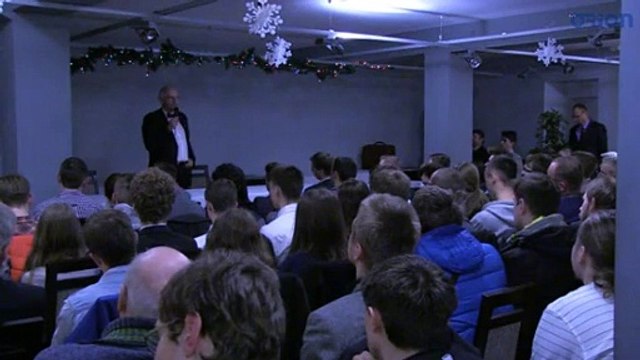 Janusz Korwin-Mikke (KORWiN) w Częstochowie (23.01.2015)