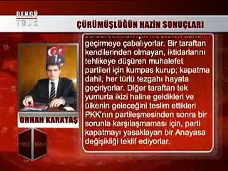 KÖŞELİ YAZILAR - ORHAN KARATAŞ 10.03.2015
