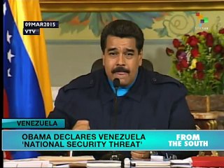 From the South - Obama ratchets up threats against Venezuela