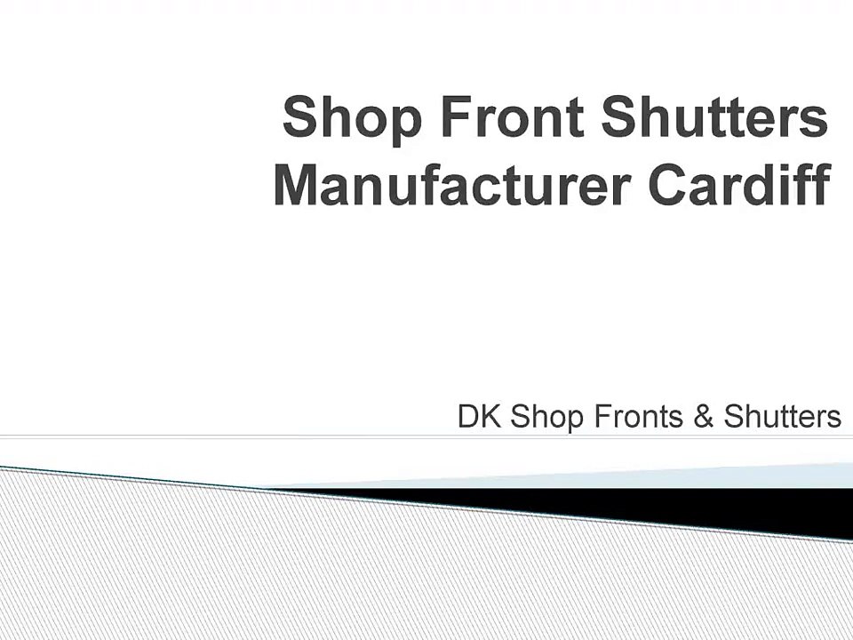 DK Shop Front Shutters (HD)