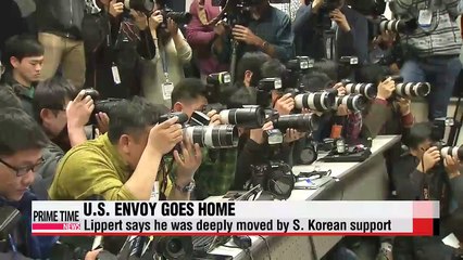 U.S. ambassador heads home after release from hospital
