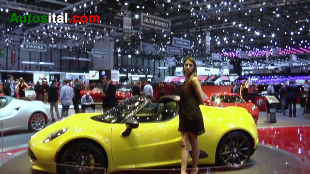 Alfa Romeo 4C Spider, ébouriffante - Autosital