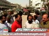 MQM representatives inaugurate the planting & cleanliness campaign in Karachi
