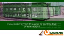 Grúas y Transportes Moreno - Contenedores Fuenlabrada - Contenedores Móstoles - Contenedores Pozuelo