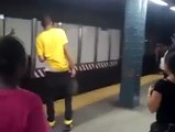Heroic - Brave New Yorker Saves A Girl From Committing Suicide