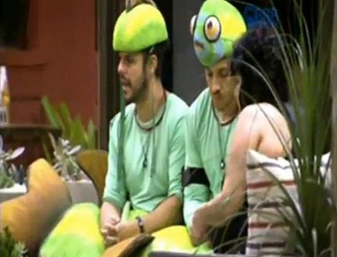 Mariza, Adrilles e Cezar após a saida da Tamires - 08.03.2015